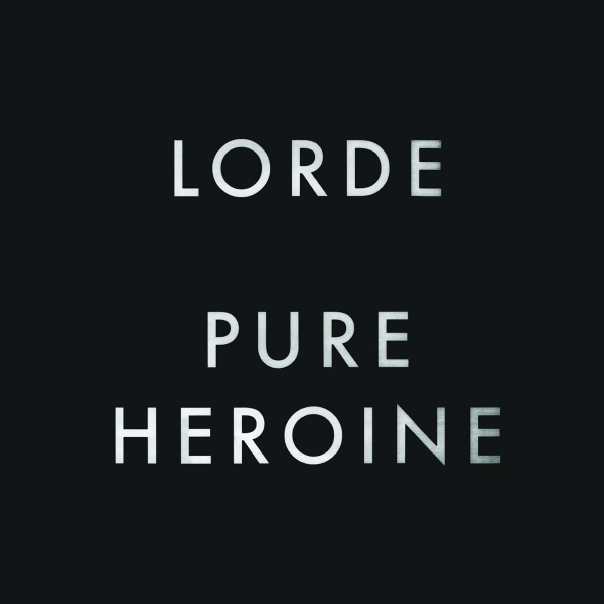 Pure Heroine by Lorde